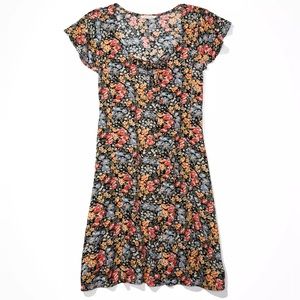 American Eagle Button Up Mini Dress